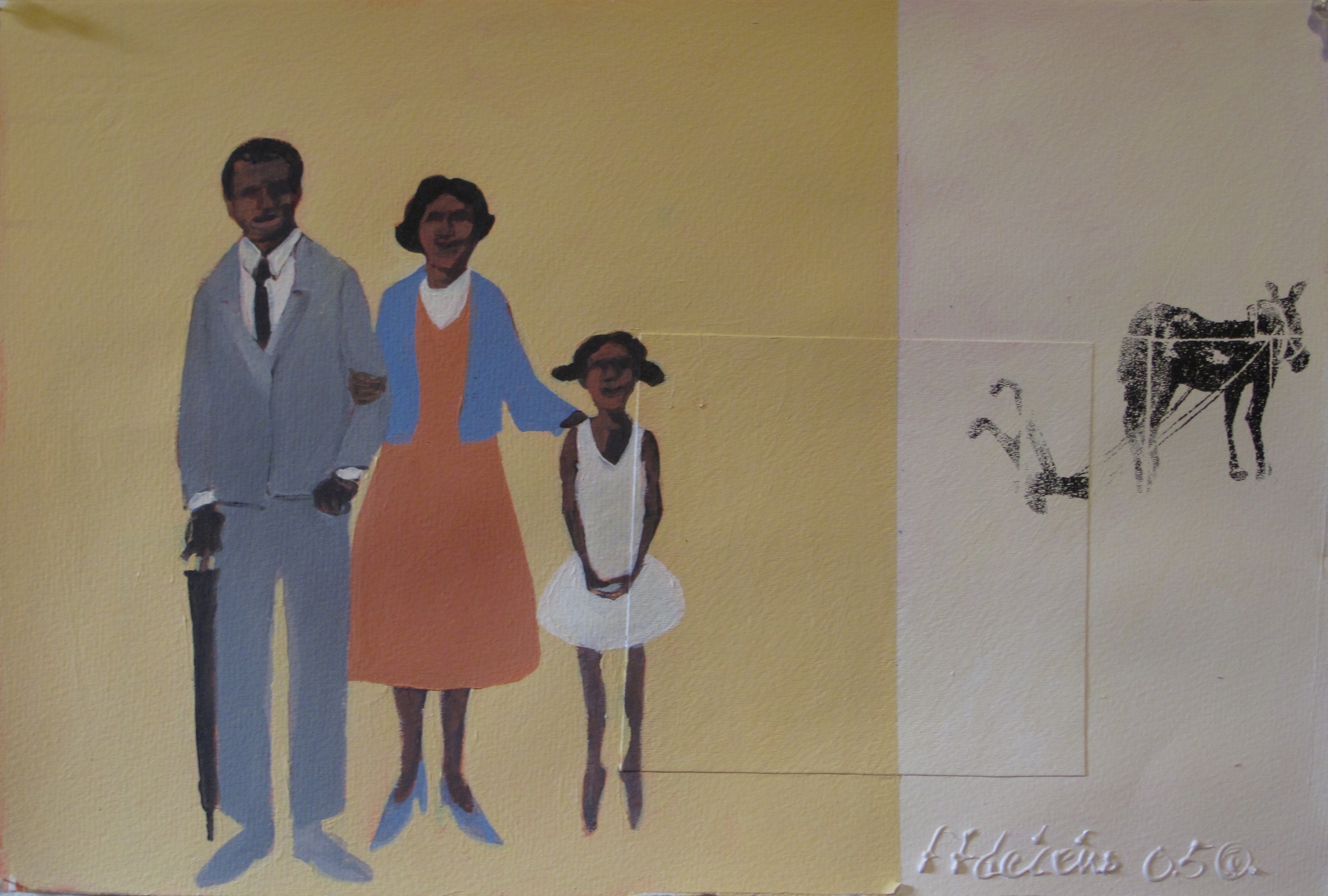 Francks F. Deceus - Haiti - Opening Night Study No. 1 -1